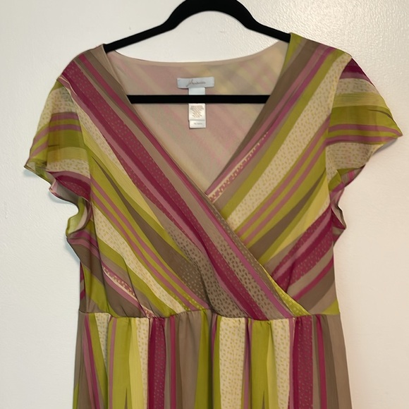 JH Collectibles Multicolor Striped Dress - Picture 2 of 6